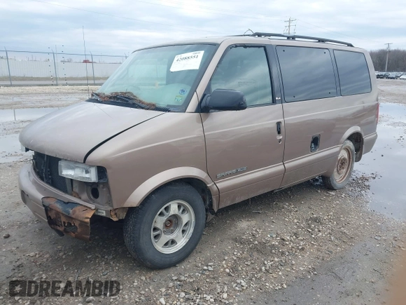 2000 GMC Safari with VIN 1GKEL19W6YB503224, listed as a IAAI auction lot 42088551 with Not Provided miles. Bid and sale history available at carsss.com. Image 2.