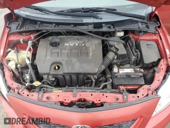 2010 Toyota Corolla with VIN 1NXBU4EE6AZ322656, listed as a Copart auction lot 58587145 with 140,295 mi miles and Non repairable. Bid and sale history available at DreamBid. Image 11.
