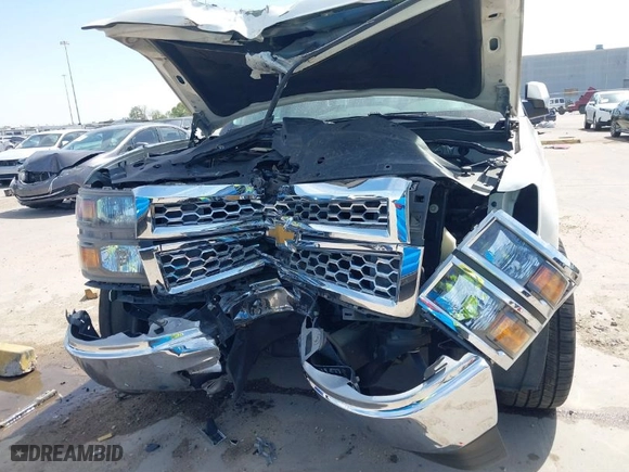 2014 Chevrolet Silverado 1500 LT with VIN 3GCPCREC7EG357921, listed as a IAAI auction lot 41827205 with 130,861 mi miles. Bid and sale history available at carsss.com. Image 6.