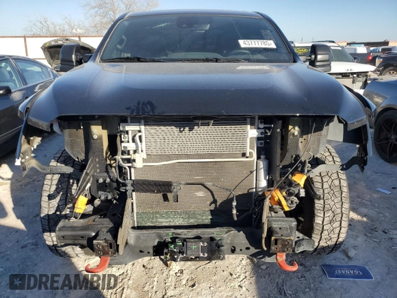 2024 Nissan Titan Pro-4X with VIN 1N6AA1ED5RN101017, listed as a Copart auction lot 43777785 with 30,489 mi miles and Salvage title. Bid and sale history available at DreamBid. Image 5.