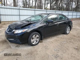 2015 Honda Civic LX z VIN 19XFB2F53FE110477, wystawiony jako Copart lot #49665955 z przebiegiem 120 620 mil mil oraz Szkoda całkowita • Salvage title. Historia ofert i sprzedaży dostępna na DreamBid. Obrazek 1.