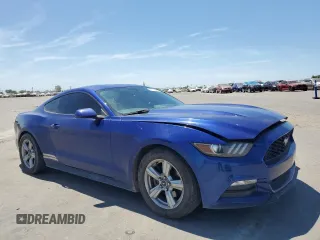 2016 Ford Mustang V6 with VIN 1FA6P8AM0G5336840, listed as a Copart auction lot 57711865 with 98,486 mi miles and Salvage title. Bid and sale history available at DreamBid. Image 4.