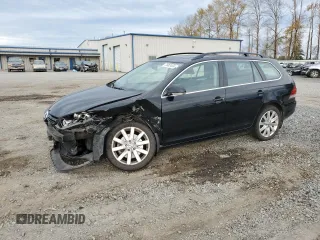 2010 Volkswagen Jetta SportWagen TDI with VIN 3VWTL7AJ8AM651652, listed as a Copart auction lot 75962454 with 0 mi miles and Salvage Title. Bid and sale history available at carsss.com. Image 1.
