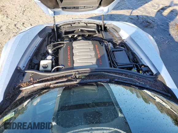 2017 Chevrolet Corvette Grand Sport 2LT with VIN 1G1YY2D73H5106495, listed as a Copart auction lot 43695095 with 50,133 mi miles and Salvage Title. Bid and sale history available at carsss.com. Image 12.