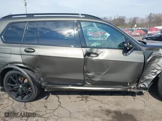 2025 BMW X7 xDrive40i with VIN 5UX23EM07S9W53333, listed as a IAAI auction lot 41651402 with 6,591 mi miles. Bid and sale history available at carsss.com. Image 13.