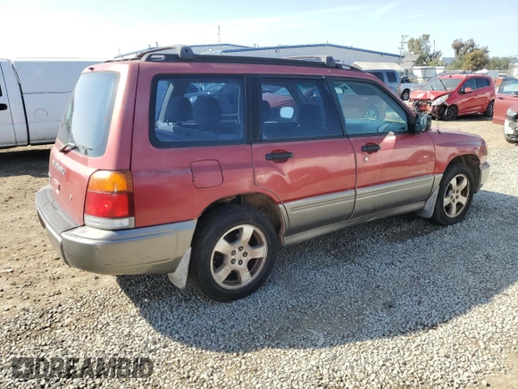 1998 Subaru Forester S with VIN JF1SF6551WH779052, listed as a Copart auction lot 46175255 with 286,469 mi miles and Clean Title. Bid and sale history available at carsss.com. Image 3.
