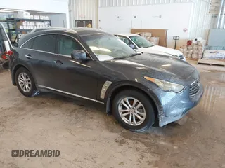 2009 Infiniti FX with VIN JNRAS18U09M101105, listed as a IAAI auction lot 41604687 with Not Provided miles and . Bid and sale history available at DreamBid. Image 1.