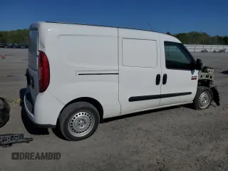 2022 Ram ProMaster City Cargo Tradesman with VIN ZFBHRFAB1N6W65993, listed as a Copart auction lot 51974955 with 55,141 mi miles and Salvage Title. Bid and sale history available at DreamBid. Image 3.