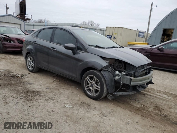 2017 Ford Fiesta SE with VIN 3FADP4BJ7HM169893, listed as a Copart auction lot 44365755 with 68,942 mi miles and Salvage Title. Bid and sale history available at DreamBid. Image 4.