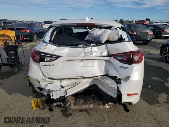 2017 Mazda 3 Grand Touring with VIN JM1BN1M38H1130635, listed as a Copart auction lot 87492534 with 72,164 mi miles and Salvage Title. Bid and sale history available at DreamBid. Image 6.