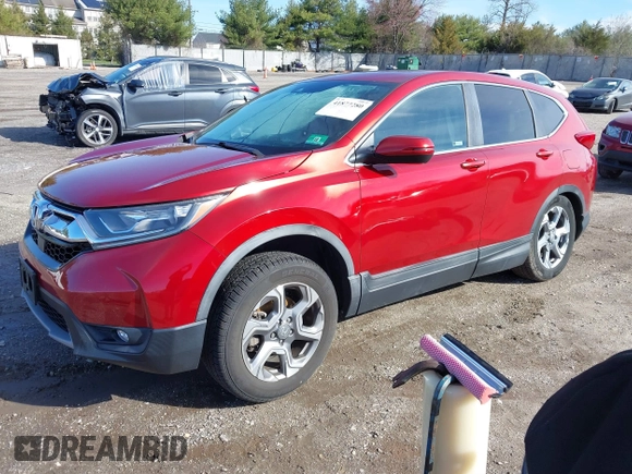 2018 Honda CR-V EX-L with VIN 2HKRW2H89JH660523, listed as a IAAI auction lot 41877280 with 51,261 mi miles. Bid and sale history available at carsss.com. Image 22.