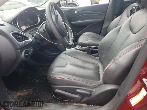 2015 Dodge Dart SXT with VIN 1C3CDFBB3FD242726, listed as a Copart auction lot 62867095 with 133,339 mi miles and Salvage title. Bid and sale history available at DreamBid. Image 7.