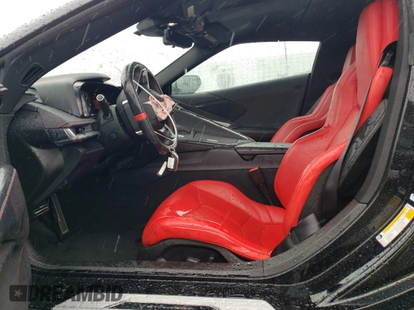 2021 Chevrolet Corvette 1LT with VIN 1G1YA3D4XM5122414, listed as a Copart auction lot 43464004 with 5,023 mi miles. Bid and sale history available at carsss.com. Image 7.