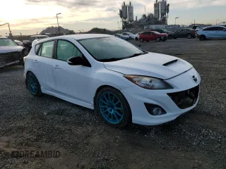 2013 Mazda 3 Mazdaspeed3 Touring with VIN JM1BL1L44D1734886, listed as a Copart auction lot 46096575 with 104,216 mi miles and Salvage Title. Bid and sale history available at DreamBid. Image 4.