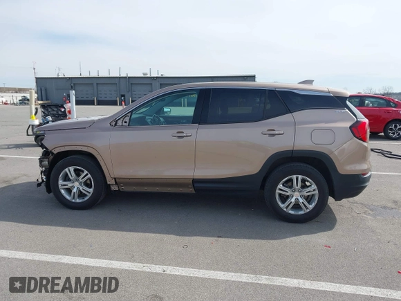 2018 GMC Terrain SLE with VIN 3GKALMEV2JL260190, listed as a IAAI auction lot 41858619 with 92,527 mi miles and . Bid and sale history available at carsss.com. Image 15.
