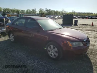 2007 Hyundai Sonata GLS with VIN 5NPET46CX7H195852, listed as a Copart auction lot 51732315 with 171,087 mi miles and Salvage Title. Bid and sale history available at DreamBid. Image 4.