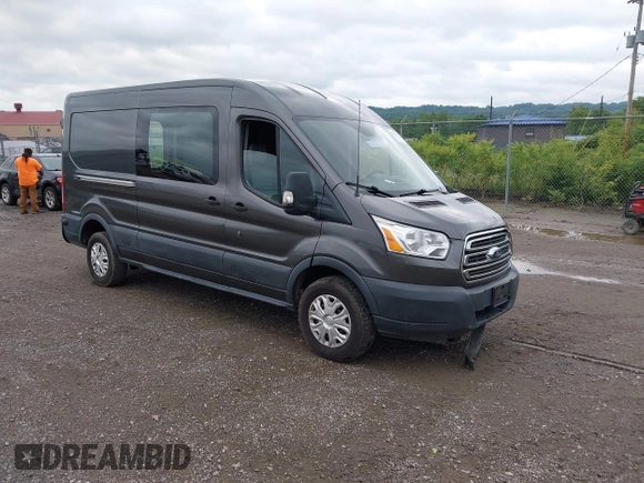 2017 Ford Transit with VIN 1FTYR2CG6HKA09959, listed as a IAAI auction lot 42524565 with 203,488 mi miles and . Bid and sale history available at DreamBid. Image 1.