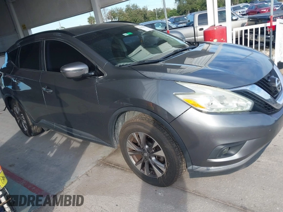 2016 Nissan Murano Platinum with VIN 5N1AZ2MG9GN125178, listed as a IAAI auction lot 41456322 with 179,505 mi miles and . Bid and sale history available at DreamBid. Image 1.