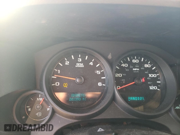 2011 Chevrolet Silverado 1500 Work Truck with VIN 1GCRCPEA2BZ405025, listed as a Copart auction lot 76584324 with 261,393 mi miles and Clean Title. Bid and sale history available at DreamBid. Image 9.