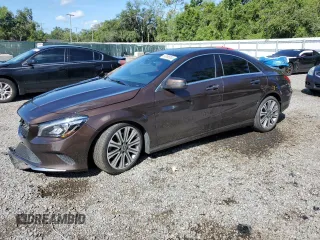 2018 Mercedes-Benz CLA 250 with VIN WDDSJ4EB1JN671338, listed as a Copart auction lot 60686855 with 96,574 mi miles and Salvage title. Bid and sale history available at DreamBid. Image 1.