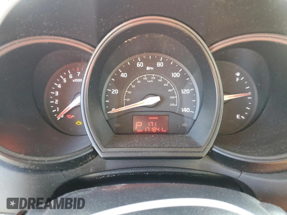 2013 Kia Rio LX with VIN KNADM5A31D6224745, listed as a Copart auction lot 72844874 with 171,841 mi miles and Clean Title. Bid and sale history available at DreamBid. Image 9.