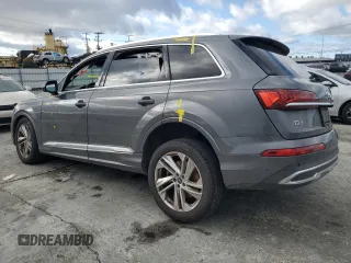 2021 Audi Q7 Premium Plus with VIN WA1LJAF78MD016265, listed as a Copart auction lot 47892535 with Not provided miles and Salvage title. Bid and sale history available at DreamBid. Image 2.