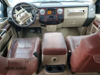 2010 Ford F-350 XL with VIN 1FTWW3DR4AEA57907, listed as a Copart auction lot 43471945 with 121,505 mi miles and Salvage title. Bid and sale history available at DreamBid. Image 8.