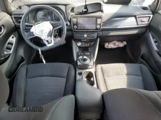 2022 Nissan LEAF SV Plus with VIN 1N4BZ1CV7NC555289, listed as a Copart auction lot 61406764 with 12,658 mi miles and Clean Title. Bid and sale history available at DreamBid. Image 8.
