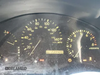 2000 Lexus RX 300 with VIN JT6GF10U2Y0070284, listed as a Copart auction lot 45572985 with 239,400 mi miles and Salvage Title. Bid and sale history available at DreamBid. Image 9.