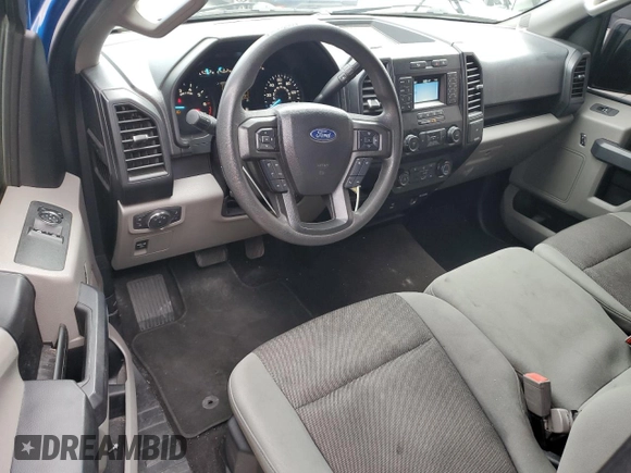 2020 Ford F-150 XL with VIN 1FTMF1C54LKF27495, listed as a Copart auction lot 50163175 with 113,897 mi miles and Salvage Title. Bid and sale history available at carsss.com. Image 8.