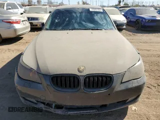 2008 BMW 5 Series 550i with VIN WBANW53508CT50647, listed as a Copart auction lot 44082465 with 153,738 mi miles and Clean Title. Bid and sale history available at carsss.com. Image 5.