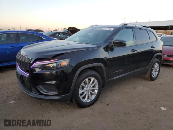 2020 Jeep Cherokee Latitude with VIN 1C4PJMCB0LD650492, listed as a Copart auction lot 72386924 with 73,498 mi miles and Salvage Title. Bid and sale history available at carsss.com. Image 1.