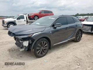2024 Lexus RX 350 z VIN 2T2BAMCA4RC045510, wystawiony jako Copart lot #59667795 z przebiegiem 3 143 mil mil oraz Szkoda całkowita • Salvage title. Historia ofert i sprzedaży dostępna na DreamBid. Obrazek 1.