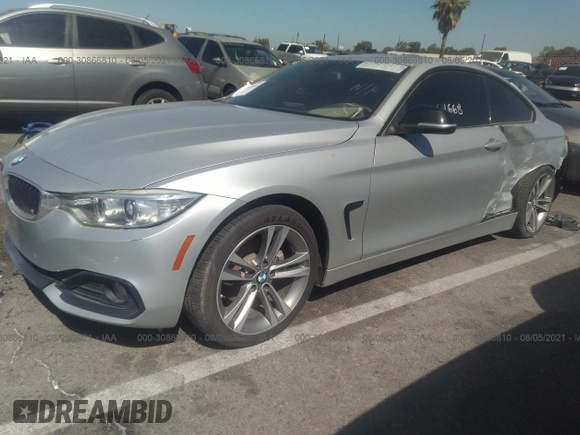 2015 BMW 4 Series 428i z VIN WBA3N7C50FK223504, wystawiony jako IAAI lot #39593317 z przebiegiem 64 668 mil mil oraz . Historia ofert i sprzedaży dostępna na DreamBid. Obrazek 2.