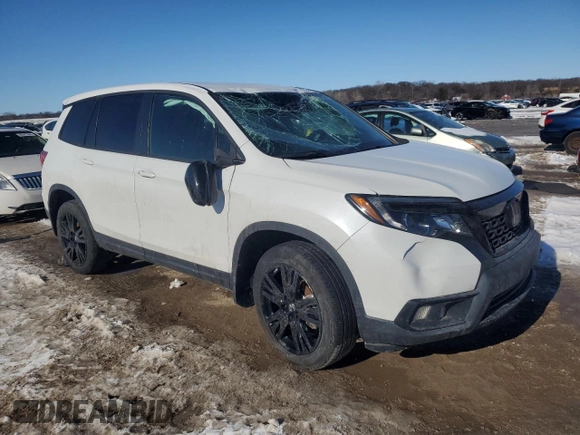 2021 Honda Passport Sport with VIN 5FNYF8H20MB010766, listed as a Copart auction lot 88432445 with 62,132 mi miles and Salvage title. Bid and sale history available at DreamBid. Image 4.