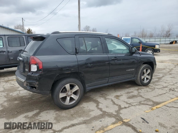 2016 Jeep Compass High Altitude Edition with VIN 1C4NJDEB8GD793474, listed as a Copart auction lot 50411085 with 73,640 mi miles and Salvage Title. Bid and sale history available at carsss.com. Image 3.