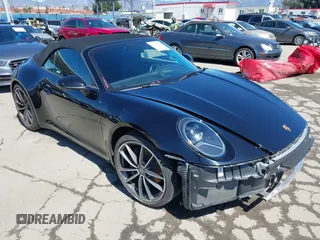 2022 Porsche 911 Carrera with VIN WP0CA2A95NS237100, listed as a IAAI auction lot 41754273 with 11,791 mi miles. Bid and sale history available at carsss.com. Image 1.