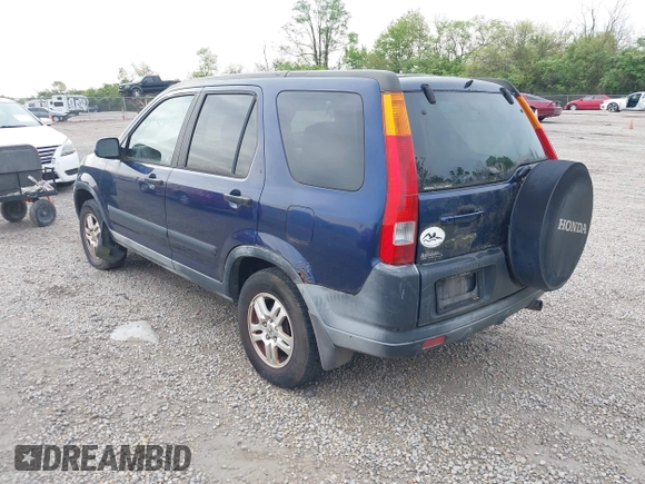 2002 Honda CR-V EX with VIN JHLRD78882C041575, listed as a IAAI auction lot 42209902 with 194,057 mi miles and . Bid and sale history available at carsss.com. Image 3.