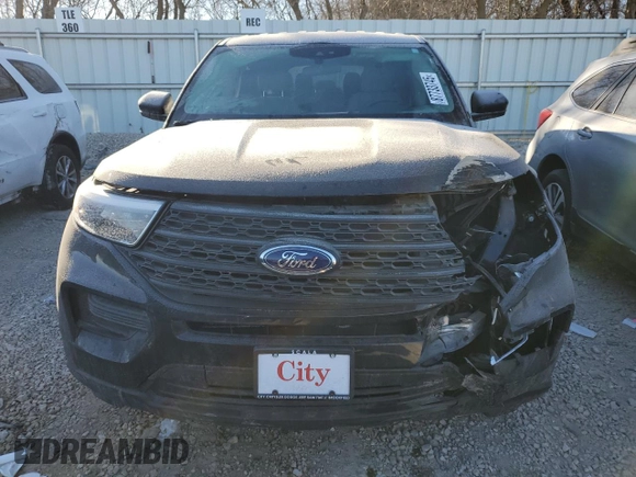 2021 Ford Explorer with VIN 1FMSK8BH0MGA57828, listed as a Copart auction lot 87733745 with 37,057 mi miles and Salvage Title. Bid and sale history available at carsss.com. Image 5.