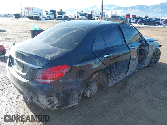 2017 Mercedes-Benz C 43 AMG with VIN 55SWF6EB8HU192298, listed as a IAAI auction lot 41658025 with Not provided miles and . Bid and sale history available at DreamBid. Image 4.