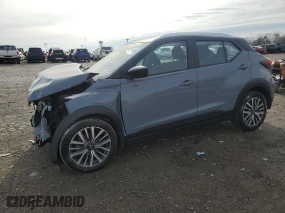 2024 Nissan Kicks SV with VIN 3N1CP5CV8RL494995, listed as a Copart auction lot 51074305 with 41,409 mi miles and Salvage Title. Bid and sale history available at DreamBid. Image 1.