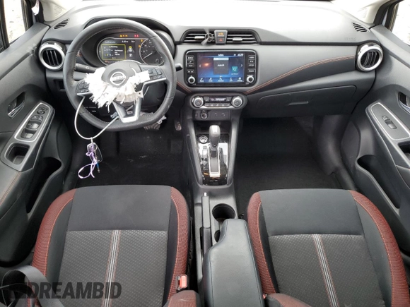 2023 Nissan Versa SR with VIN 3N1CN8FV1PL874339, listed as a Copart auction lot 54164915 with 24,678 mi miles and Salvage title. Bid and sale history available at DreamBid. Image 8.