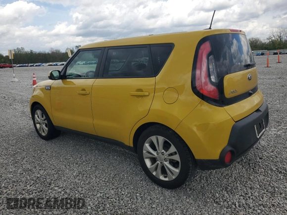 2015 Kia Soul + with VIN KNDJP3A57F7197132, listed as a Copart auction lot 55134205 with 137,968 mi miles and Salvage Title. Bid and sale history available at DreamBid. Image 2.