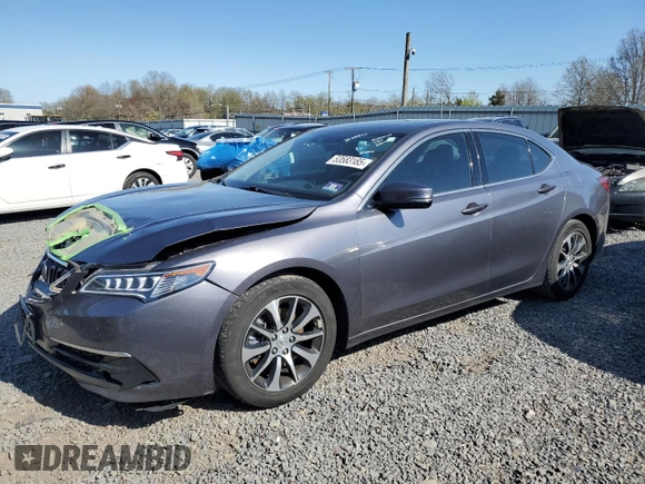 2017 Acura TLX Technology z VIN 19UUB1F51HA007079, wystawiony jako Copart lot #53583185 z przebiegiem 141 714 mil mil oraz Szkoda całkowita • Salvage title. Historia ofert i sprzedaży dostępna na DreamBid. Obrazek 1.