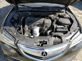 2015 Acura TLX with VIN 19UUB1F38FA024618, listed as a Copart auction lot 46225745 with 158,286 mi miles and Salvage Title. Bid and sale history available at carsss.com. Image 11.