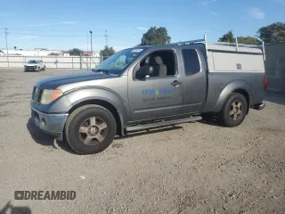 2005 Nissan Frontier SE with VIN 1N6AD06U75C427102, listed as a Copart auction lot 81994614 with 216,750 mi miles and Salvage title. Bid and sale history available at DreamBid. Image 1.