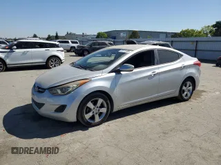 2013 Hyundai Elantra GLS with VIN 5NPDH4AE8DH267827, listed as a Copart auction lot 64122495 with 154,528 mi miles and Clean title. Bid and sale history available at DreamBid. Image 1.