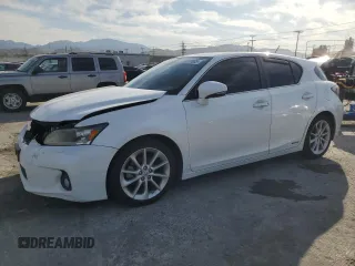 2011 Lexus CT 200h with VIN JTHKD5BH0B2037343, listed as a Copart auction lot 50037085 with 234,799 mi miles and Salvage Title. Bid and sale history available at DreamBid. Image 1.