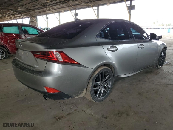 2015 Lexus IS 250 with VIN JTHBF1D2XF5082757, listed as a Copart auction lot 49359805 with 114,221 mi miles and Salvage Title. Bid and sale history available at carsss.com. Image 3.