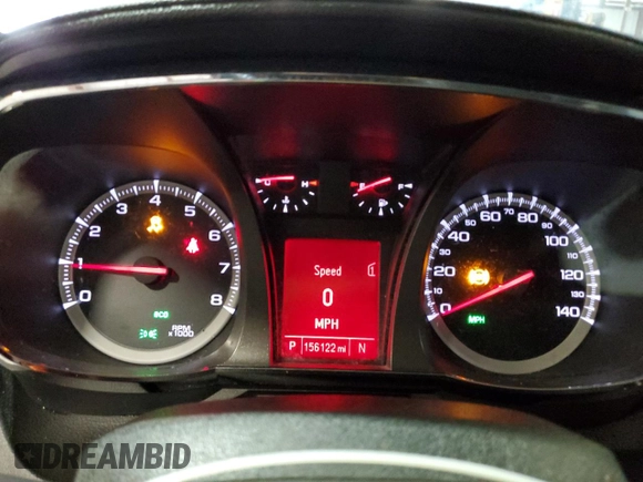 2012 GMC Terrain SLT-2 with VIN 2GKALWEK3C6357441, listed as a Copart auction lot 56320985 with 156,122 mi miles and Salvage title. Bid and sale history available at DreamBid. Image 9.